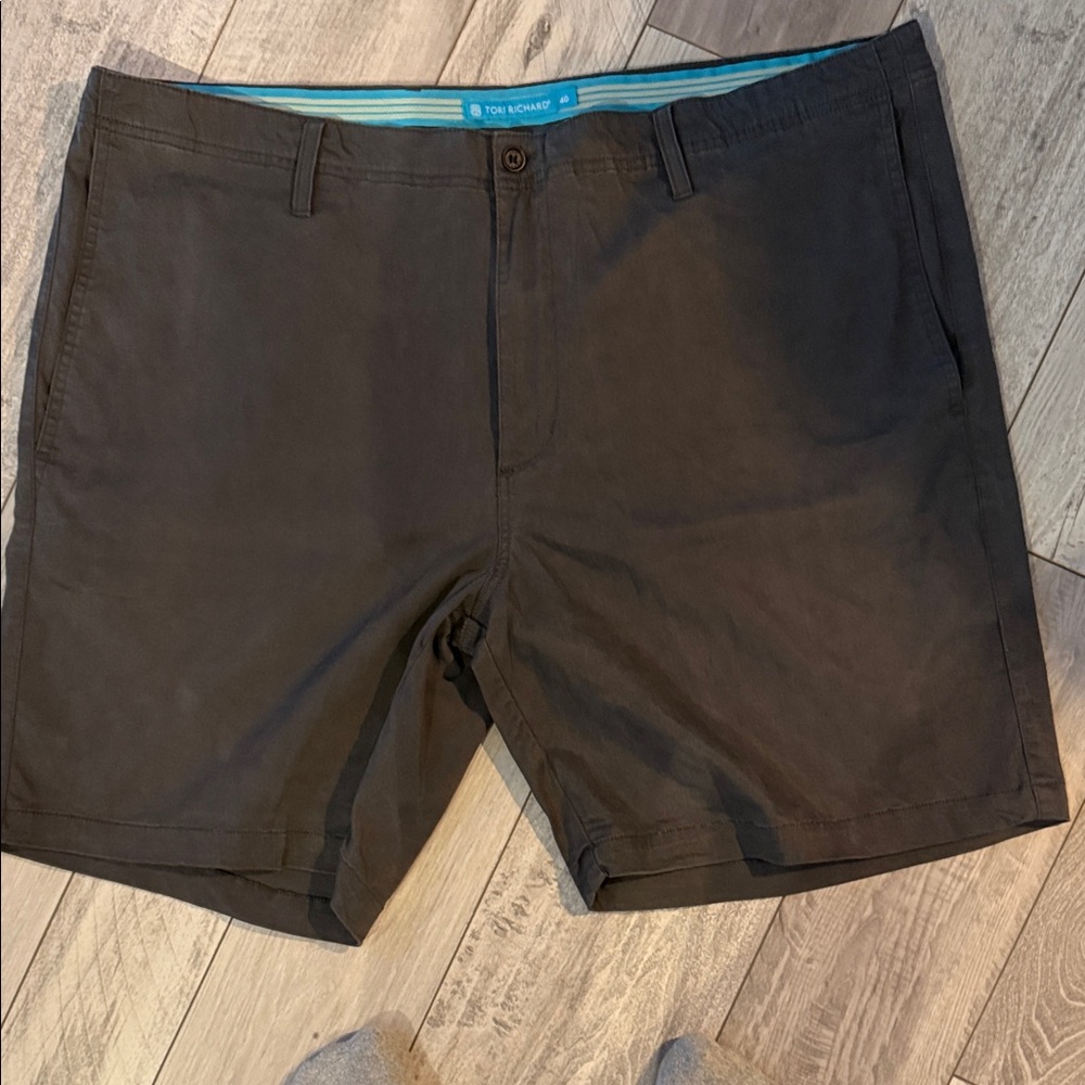Tori Richard Grey Men’s Shorts